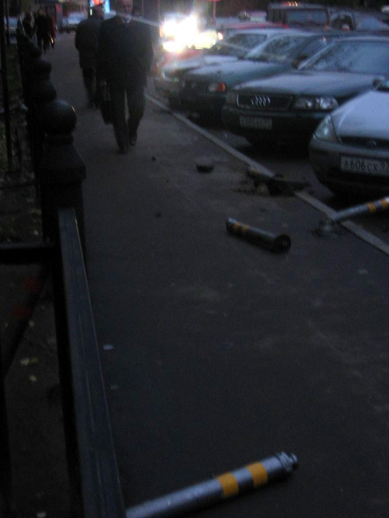 Криминальная Россия! Погоня со стрельбой в центре Москвы!