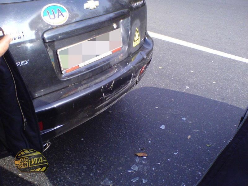 Решение перекусить за рулем привело к столкновению