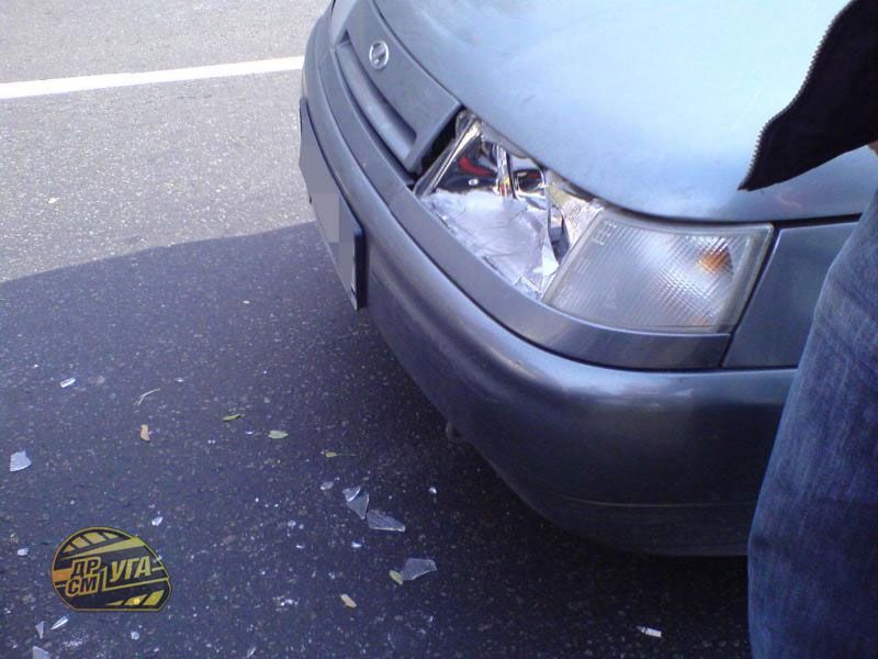 Решение перекусить за рулем привело к столкновению