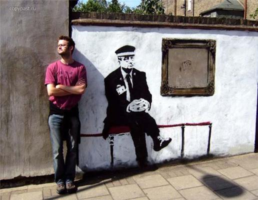 Графіті дня. Приголомшливі графіті від Banksy. ФОТО
