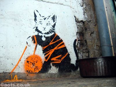 Графіті дня. Приголомшливі графіті від Banksy. ФОТО