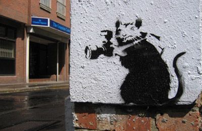 Графіті дня. Приголомшливі графіті від Banksy. ФОТО