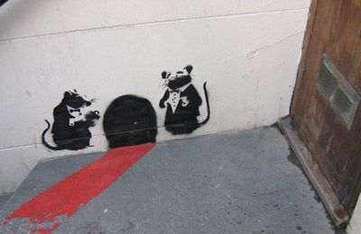 Графіті дня. Приголомшливі графіті від Banksy. ФОТО