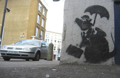 Графіті дня. Приголомшливі графіті від Banksy. ФОТО