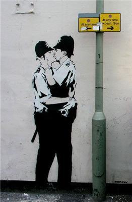 Графіті дня. Приголомшливі графіті від Banksy. ФОТО