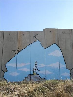 Граффити дня. Потрясающие граффити от Banksy. ФОТО