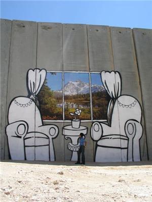 Граффити дня. Потрясающие граффити от Banksy. ФОТО