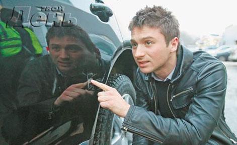 Сергей Лазарев попал в серьезную аварию