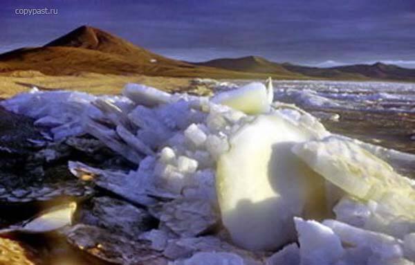 Озеро «нетающего льда» поведает о будущем планеты. ФОТО