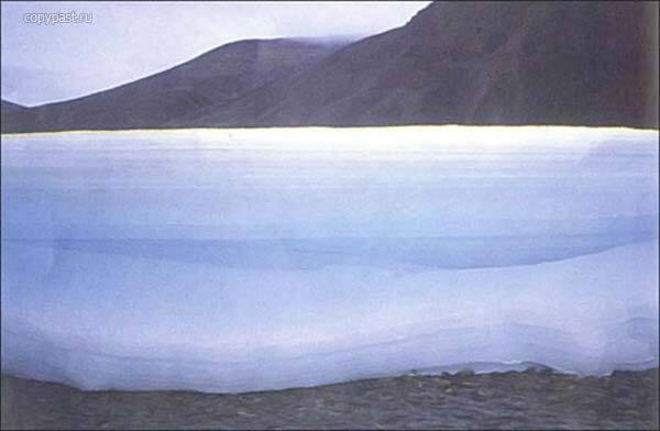 Озеро «нетающего льда» поведает о будущем планеты. ФОТО