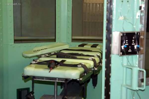 Камера смертной казни в Калифорнии. ФОТО