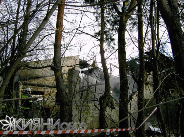 ЧП: в Подольском районе взорвался дом (фото)