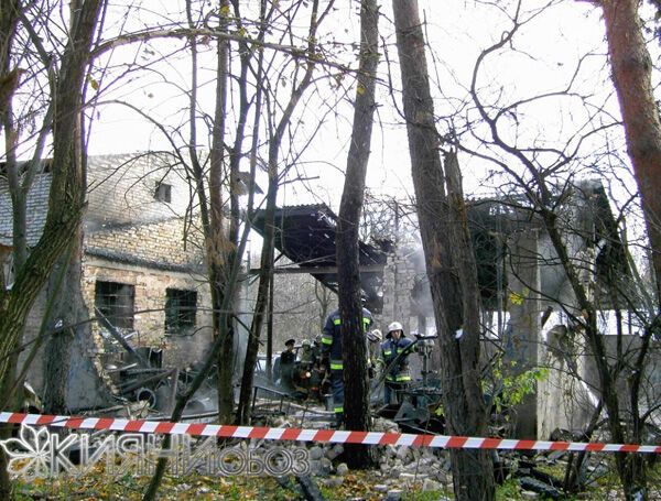ЧП: в Подольском районе взорвался дом (фото)