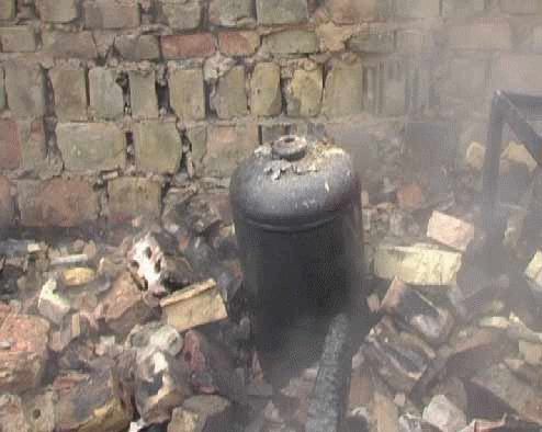 ЧП: в Подольском районе взорвался дом (фото)