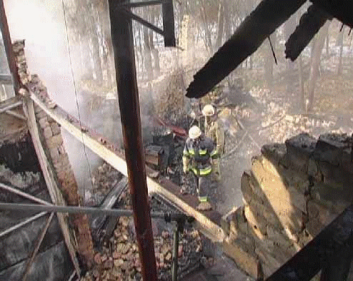 ЧП: в Подольском районе взорвался дом (фото)