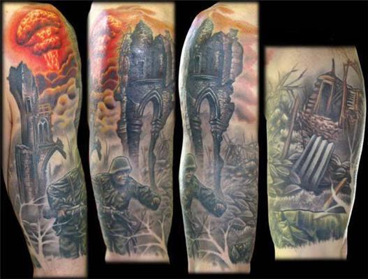 Мастерство и красота татуировки от Ника Бакстера. ФОТО