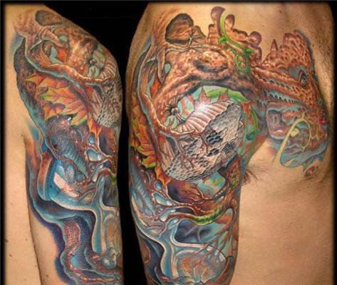 Майстерність і краса татуювання від Ніка Бакстера. ФОТО