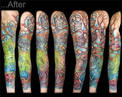 Майстерність і краса татуювання від Ніка Бакстера. ФОТО