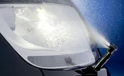 Компания Siemens VDO разработала новый способ очистки стекол и фар