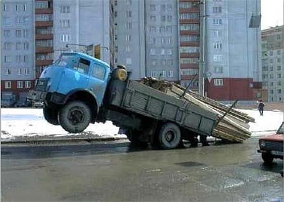 Безумно интересная профессия водилы грузовика! ФОТО