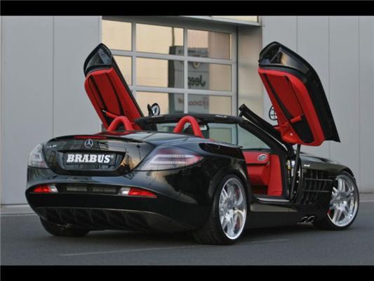 Mercedes SLR McLaren Brabus. Зверь-машина на 360 км/ч. ФОТО