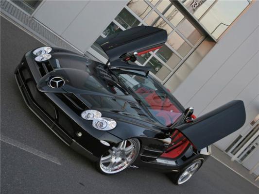 Mercedes SLR McLaren Brabus. Звір-машина на 360 км / ч. ФОТО