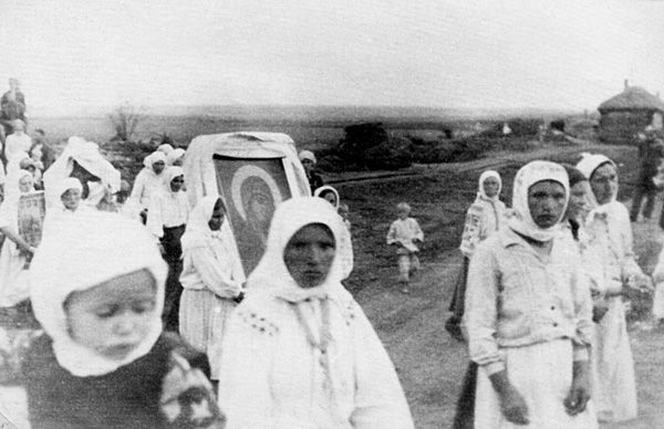 Жители советских деревень глазами немецких солдат. Фотоотчет