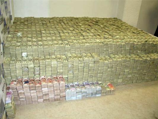 $ 205 млн готівкою! Обшук наркобарона в Мексиці. Фото ГРОШЕЙ!