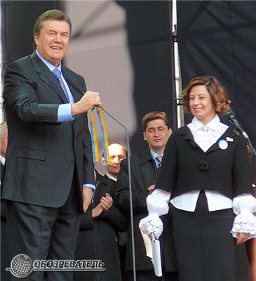 На мітингу Януковичу було замало однієї партнерки 