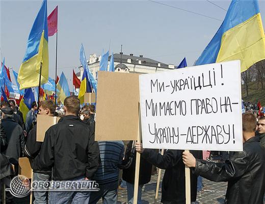 На мітингу Януковичу було замало однієї партнерки 