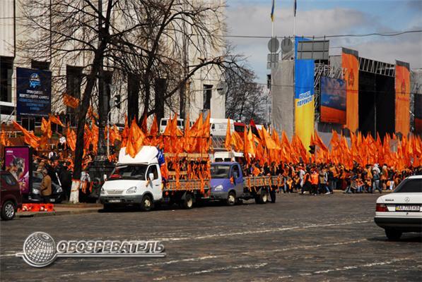 Вуличні акції у Києві тривають. Фоторепортаж