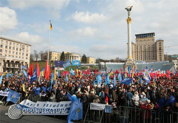 Вуличні акції у Києві тривають. Фоторепортаж