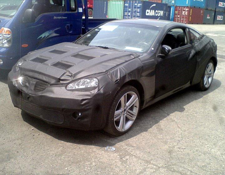 Обновленное купе Hyundai Coupe проходит тесты