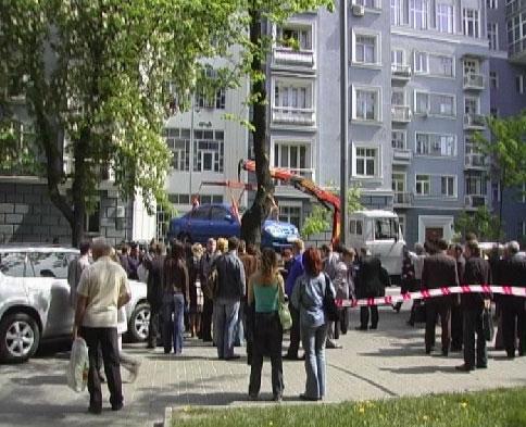 Депутата Омельченка збила машина. Фоторепортаж