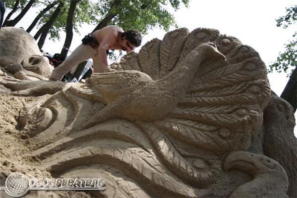 Фестиваль пісочної скульптури "LongArt" на Трухановому. Фото