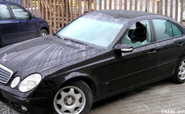 Жестокая женская месть - стекло плюс фекалии...