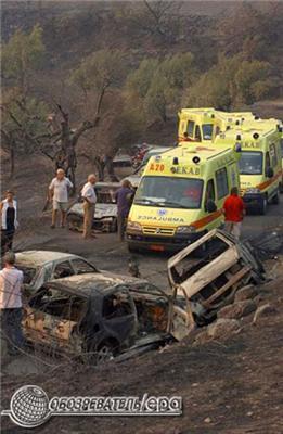 В Греции из-за пожаров погибли 60 человек