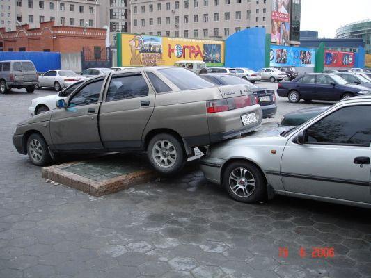 Самые идиотские парковки
