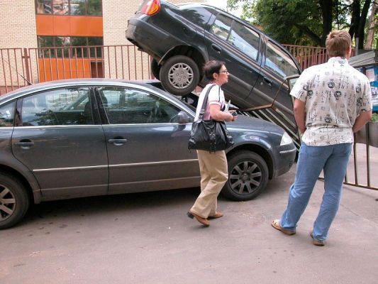 Самые идиотские парковки