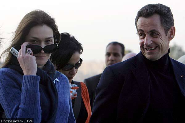 Бруни почти беременна от Саркози