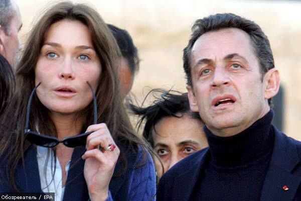 Бруни почти беременна от Саркози