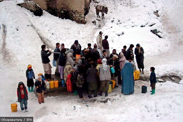 Количество жертв снега в Афганистане превысило 120 человек