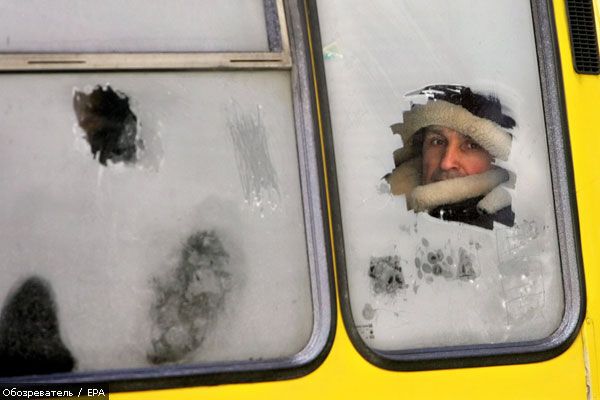 Новый год принес в Украину настоящую зиму