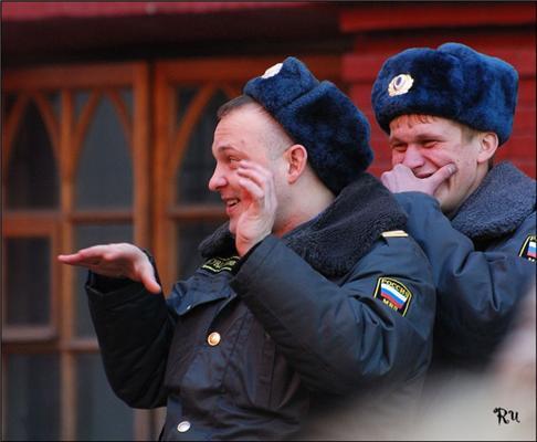 Міліція з народом. П'яна, хамувата і просто смішна ...