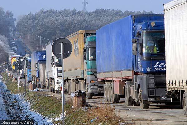 Пробки на польско-украинской границе привели к гибели