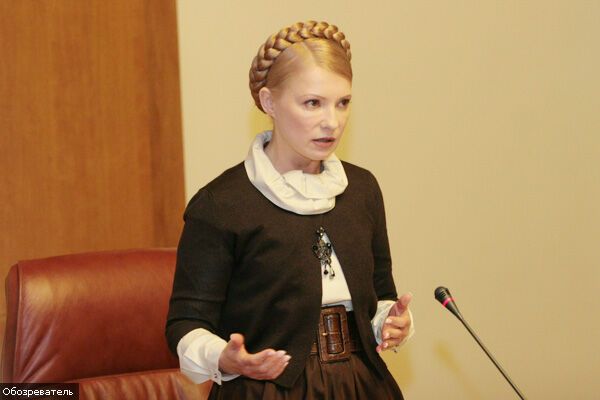 Ющенко не пустил Тимошенко в Россию