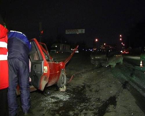 "Таврия" на большой скорости врезалась в "Ауди", есть жертва