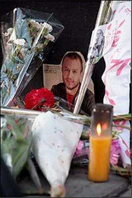 Родственники Хита Леджера скрывают детали его похорон