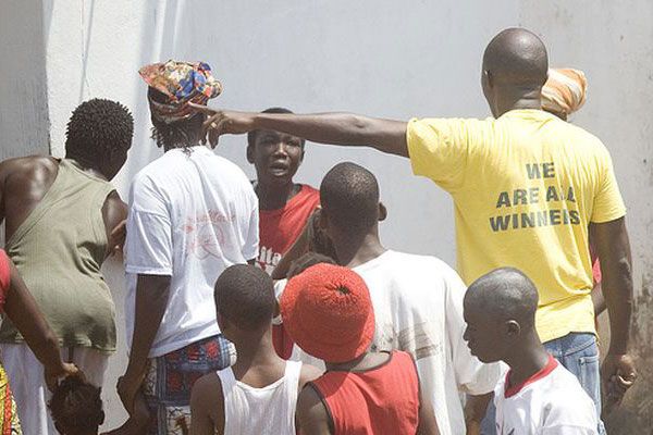 Фотоужас! Футбол в Африке