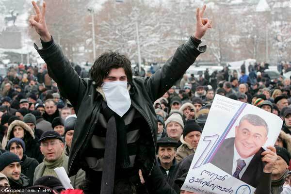 Грузинская оппозиция согласна признать победу Саакашвили